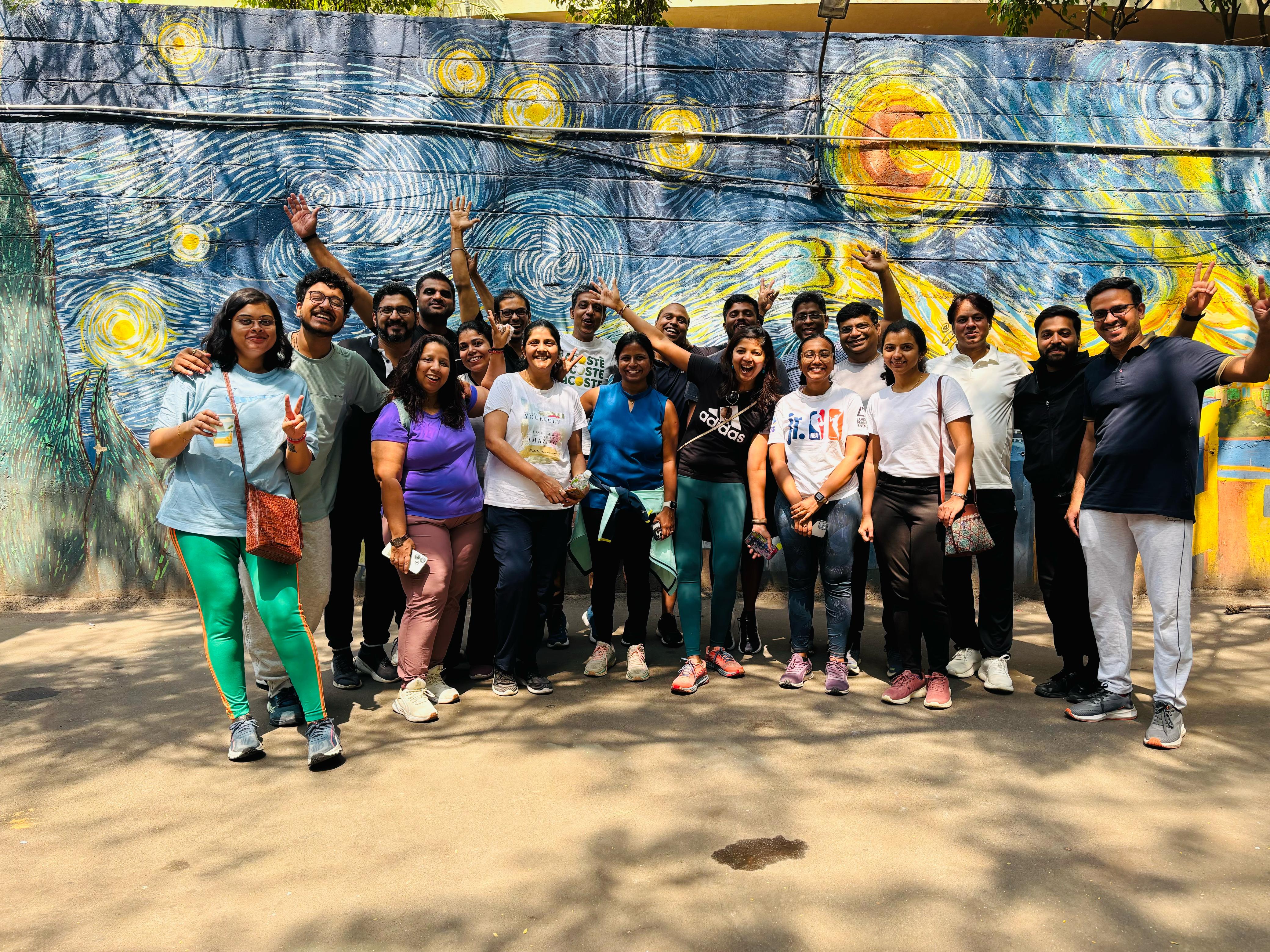 Shruti Kashyap with her team